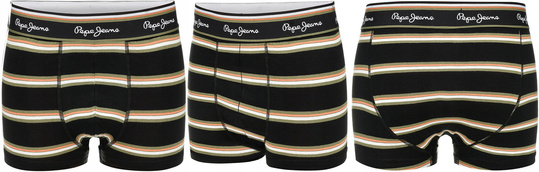 PEPE JEANS MAJTKI BOKSERKI MĘSKIE BAWEŁNA 3PAK U5_F3563_PEP_S3PKA