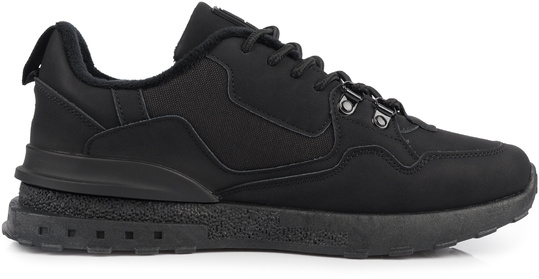 BIG STAR męskie buty sneakersy sportowe czarne HI-POLY SYSTEM