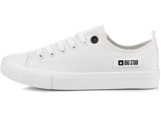 BIG STAR KK274008 DAMSKIE KLASYCZNE BIAŁE TRAMPKI