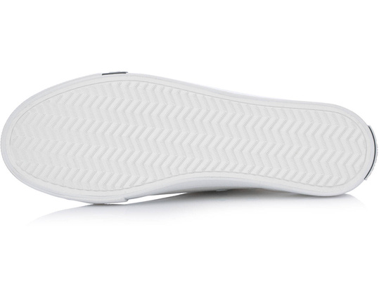 BIG STAR HH274094 damskie trampki niskie białe z gumkami