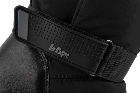 LEE COOPER LCJ3141 BUTY BOTKI DAMSKIE ZIMOWE ŚNIEGOWCE OCIEPLANE CZARNE