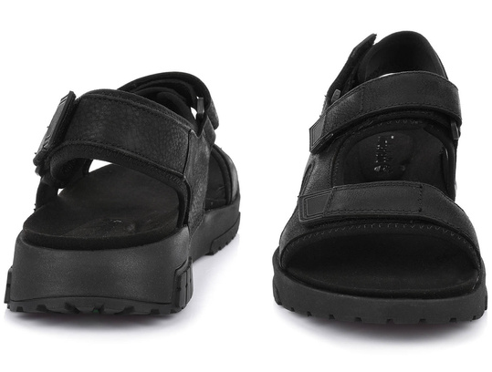 TIMBERLAND ANCHOR WATCH A2B7P MĘSKIE CZARNE SANDAŁY SKÓRZANE