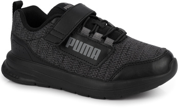 PUMA 389138-03 buty dziecięce sportowe sneakersy na rzep czarne