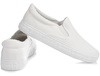 BIG STAR LL274389 DAMSKIE TRAMPKI TENISÓWKI WSUWANE SLIP ON BIAŁE