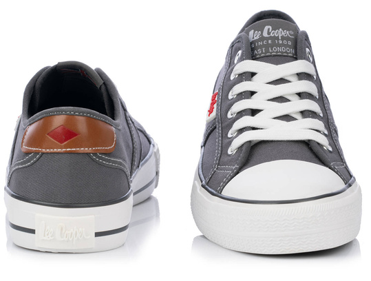 LEE COOPER LCW-22-31-0865M męskie trampki niskie szare