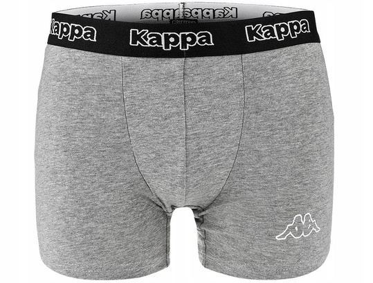 KAPPA MAJTKI BOKSERKI MĘSKIE BAWEŁNA 2PAK 2 PARY