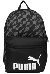 PUMA PHASE AOP 079948-014 22L PLECAK SZKOLNY SPORTOWY MIEJSKI NA WYJAZD CZARNY