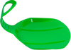 Jabłuszko do zjeżdżania na śniegu ślizg dla dzieci plastikowe zielone