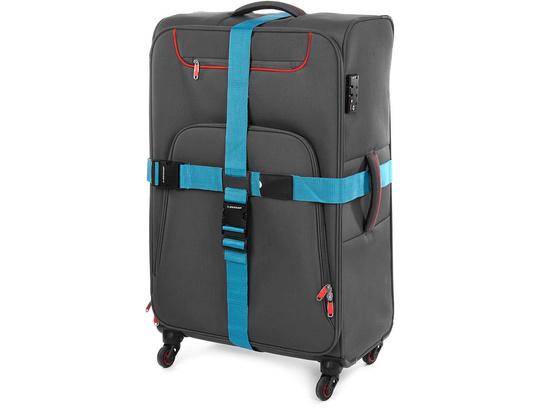 DUNLOP PAS DO WALIZKI BAGAŻU TORBY SPINAJĄCY ZABEZPIECZAJĄCY PODWÓJNY 190x5