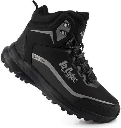 LEE COOPER LCJ2930 BUTY MĘSKIE ZIMOWE TRAPERY OCIEPLANE CZARNE