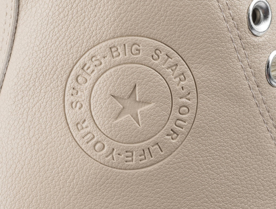 BIG STAR DAMSKIE OCIEPLANE WYSOKIE BUTY TRAMPKI EKOSKÓRA