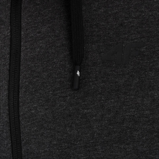 4F MĘSKA BLUZA SPORTOWA Z KAPTUREM ROZPINANA H4Z22-BLM353-23M