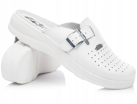 DR ORTO MED KLAPKI SANITARNE MEDYCZNE SKÓRZANE 157M104