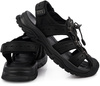GRISPORT 9029M męskie sandały skórzane trekkingowe sportowe czarne