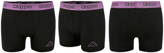 KAPPA LOGO BOX MAJTKI BOKSERKI MĘSKIE BAWEŁNA 6PAK 6 PAR