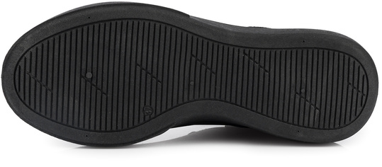 BIG STAR damskie buty sneakersy na platformie ekoskóra czarne