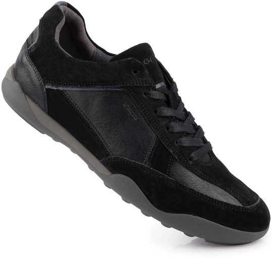 GEOX U METODO 022PT-C9999 MĘSKIE BUTY PÓŁBUTY SNEAKERSY SKÓRZANE