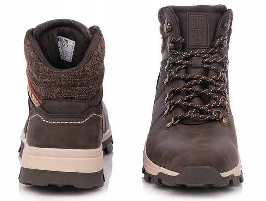 BIG STAR MĘSKIE BUTY TRAPERY ZIMOWE TREKKINGOWE KK174216