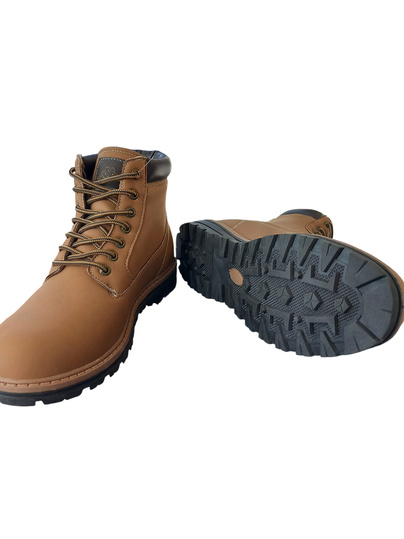 KAPPA K38-7535 BUTY MĘSKIE TRAPERY ZIMOWE BRĄZOWE