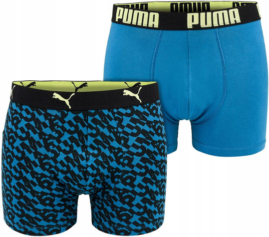 --PUMA MAJTKI BOKSERKI MĘSKIE BAWEŁNA 2PAK 2 PARY XL