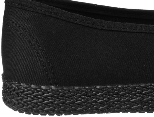BIG STAR LL274200 CZARNE DAMSKIE BALERINKI WSUWANE TRAMPKI TENISÓWKI