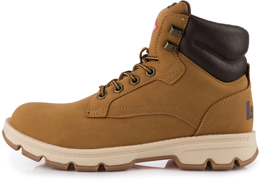 LEE COOPER LCJ2949 BUTY MĘSKIE ZIMOWE TRAPERY OCIEPLANE BRĄZOWE