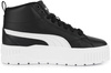 PUMA KARMEN II MID 397459-06 damskie buty sportowe sneakersy wysokie na platformie skórzane czarne