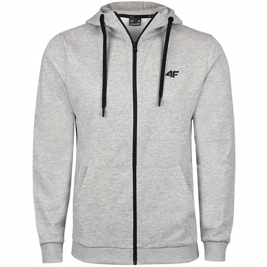 4F MĘSKA BLUZA SPORTOWA Z KAPTUREM ROZPINANA H4Z22-BLM353-27M