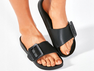 BIG STAR  FF274A389 damskie klapki sportowe na basen plażowe