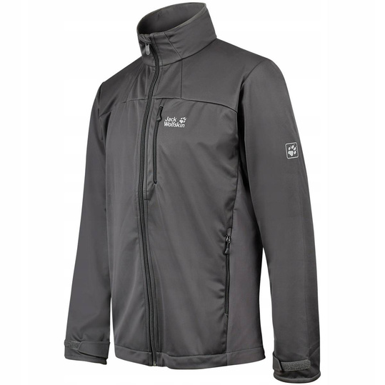 JACK WOLFSKIN MĘSKA KURTKA SOFTSHELL SZARA r. L