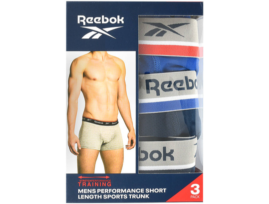 REEBOK SHORT SPORTS TRUNK ELIM U5_F8343_RBK_S3PKA majtki bokserki męskie bawełna 3PAK