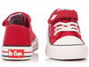 LEE COOPER LCW-21-44-0304K buty dziecięce trampki czerwone