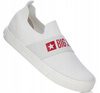 BIG STAR FF274219 damskie trampki wsuwane białe