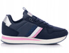 BUTY DAMSKIE SNEAKERSY U.S. POLO NOBIW 001-DBL002 SPORTOWE GRANATOWE