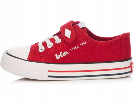 LEE COOPER LCW-21-44-0304K buty dziecięce trampki czerwone