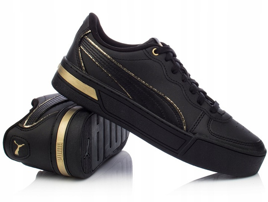 PUMA SKYE METALLIC 374797-03 BUTY DAMSKIE SPORTOWE SNEAKERSY CZARNE