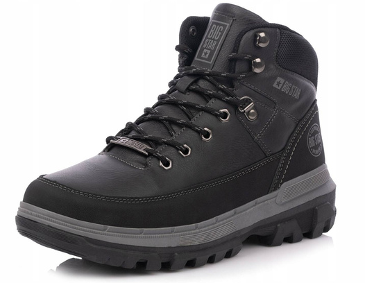 BIG STAR MĘSKIE BUTY TRAPERY ZIMOWE TREKKINGOWE KK174120