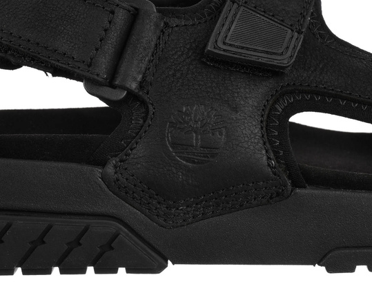 TIMBERLAND ANCHOR WATCH A2B7P MĘSKIE CZARNE SANDAŁY SKÓRZANE