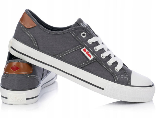 LEE COOPER LCW-22-31-0865M męskie trampki niskie szare