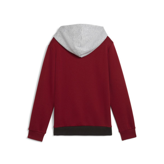 PUMA ESS BLOCK Hoodie 679717-13 bluza dziecięca sportowa z kapturem bawełniana