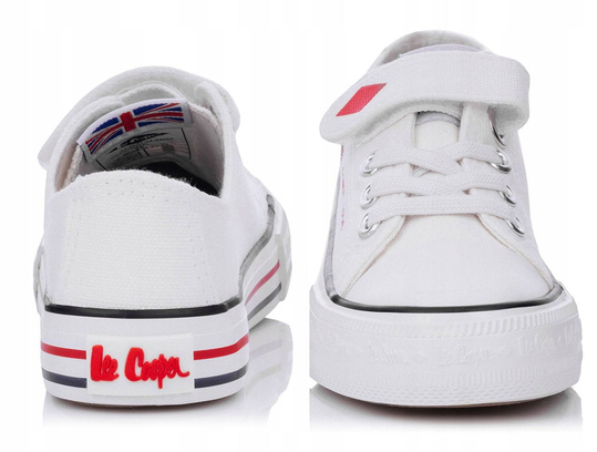 LEE COOPER LCW-21-44-0303K dziecięce buty trampki białe