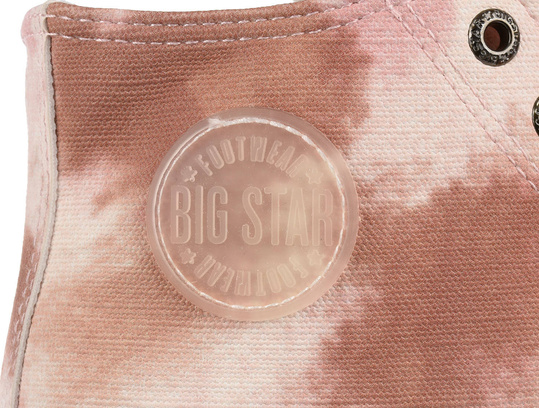 BIG STAR LL274048 DAMSKIE MARMURKOWE WYSOKIE TRAMPKI