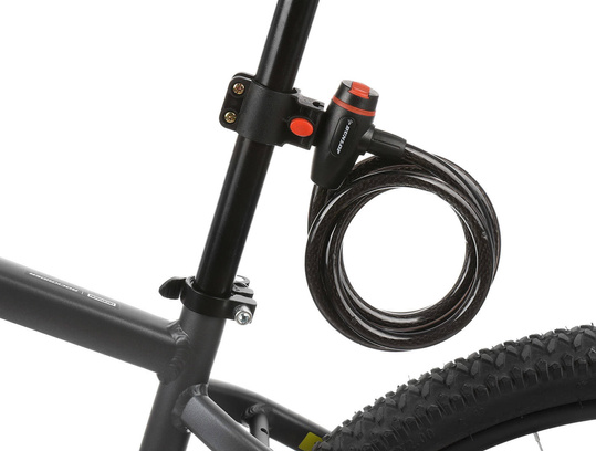 DUNLOP ZAPIĘCIE ZABEZPIECZENIE ROWEROWE BLOKADA LINKA ŁAŃCUCH 2 KLUCZYKI
