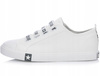 BIG STAR HH274094 damskie trampki niskie białe z gumkami