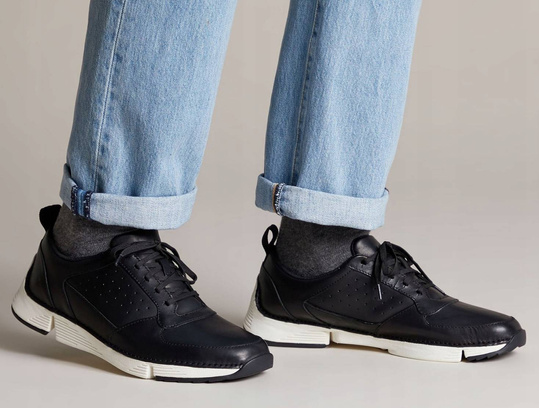 BUTY MĘSKIE CLARKS SPRINT 261494657 SKÓRA r. 41