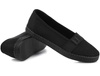 BIG STAR LL274200 CZARNE DAMSKIE BALERINKI WSUWANE TRAMPKI TENISÓWKI