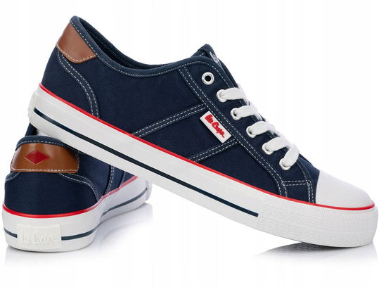 LEE COOPER LCW-22-31-0866M męskie trampki niskie granatowe