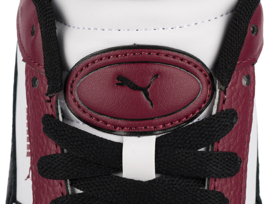 PUMA CA PRO SPORT LTH 393280-05 męskie buty sportowe sneakersy skóra biały bordowy