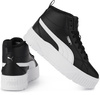 PUMA KARMEN II MID 397459-06 damskie buty sportowe sneakersy wysokie na platformie skórzane czarne