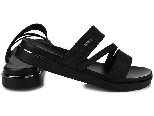 BIG STAR LL274934 KLAPKI DAMSKIE WSUWANE NA LATO CZARNE